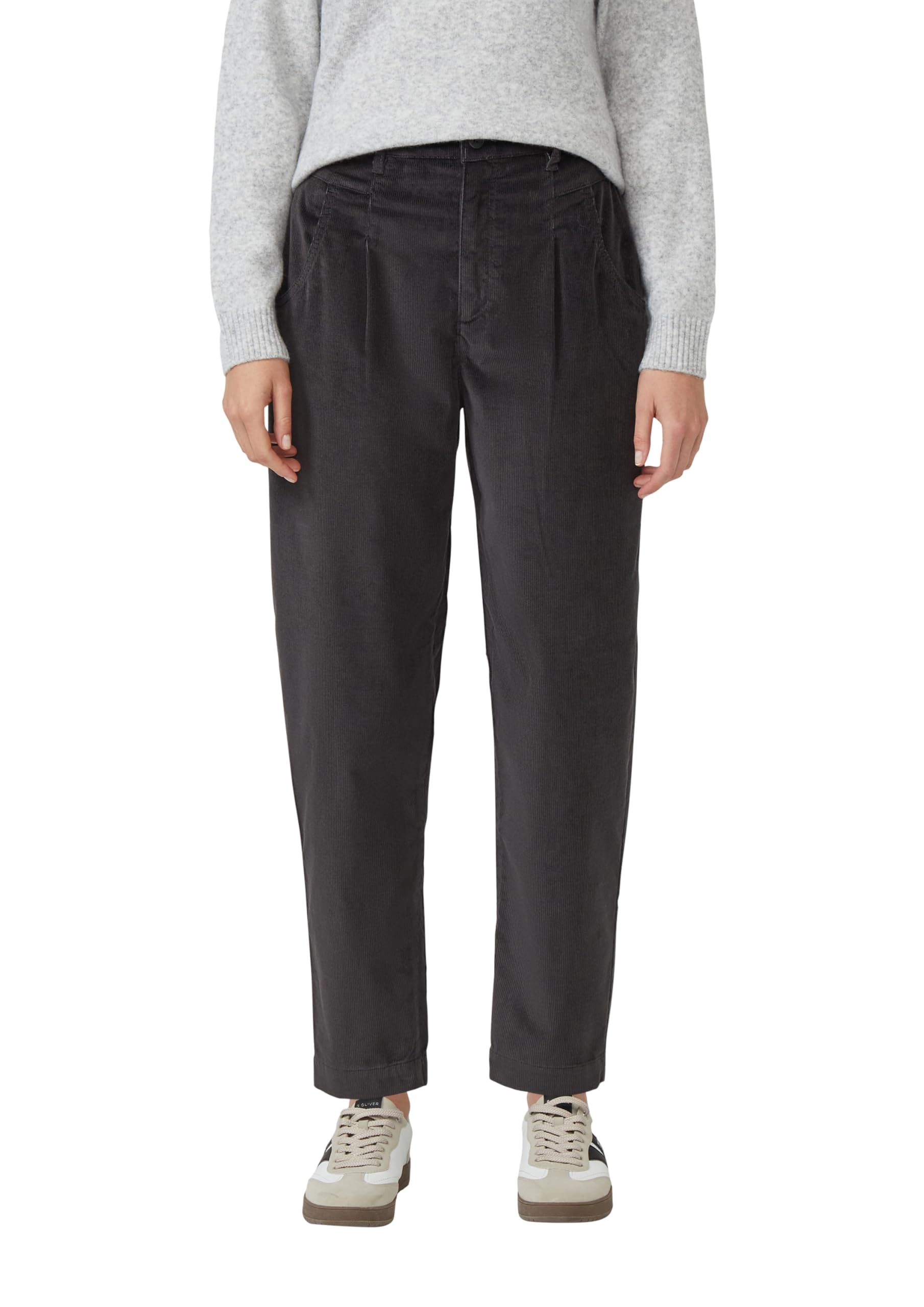 s.Oliver Barrel Leg Feincordhose im Relaxed Fit