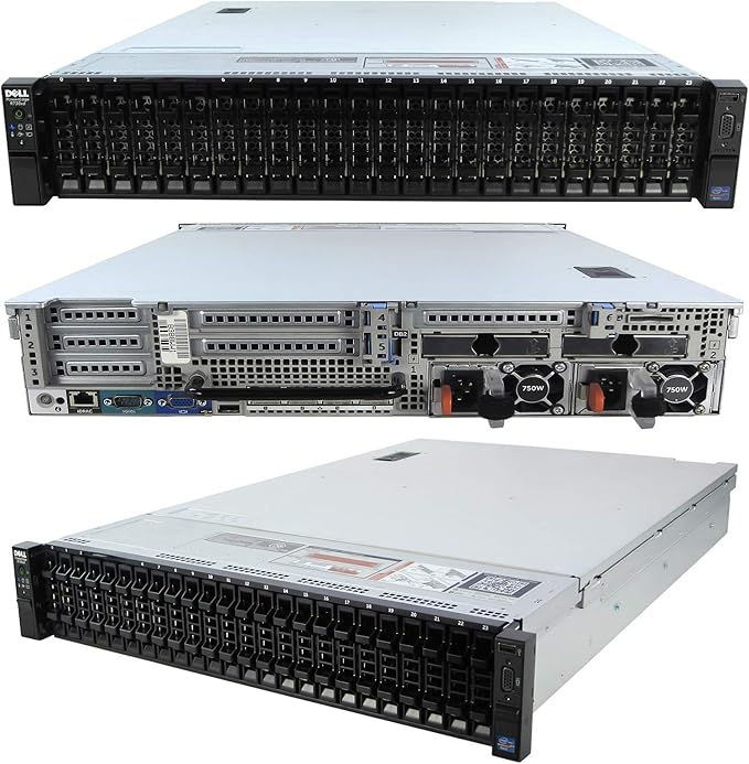 Dell PowerEdge R730xd Servidor 2x 2.50GHz E5-2680v3 256GB 26x Bahías miniatura 4