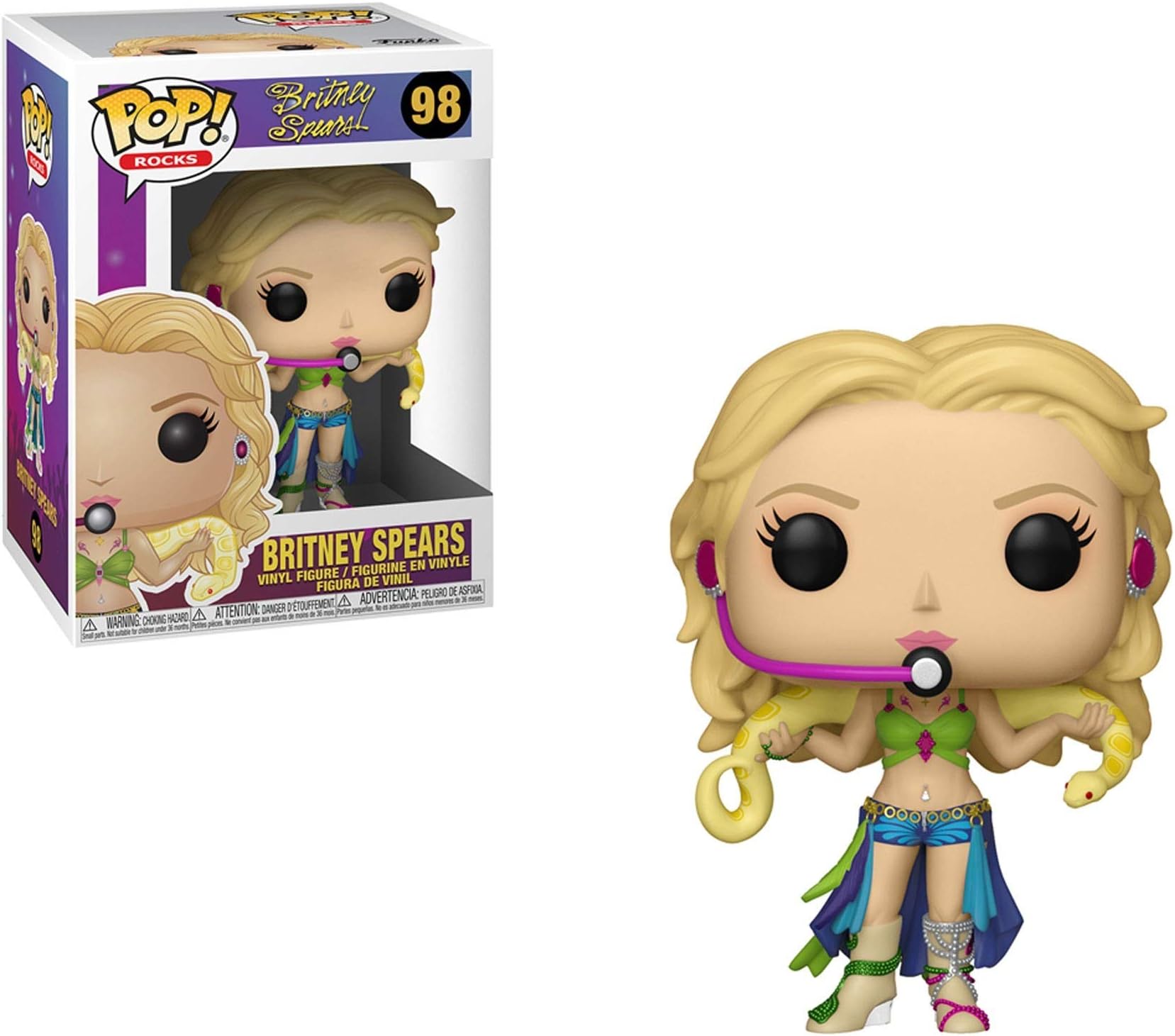 Pop! Rocks Britney Spears Slave 4U Pop! Vinyl Figure