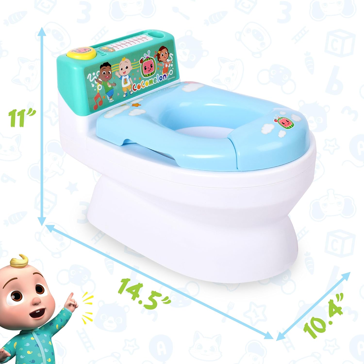 Sunny Days Entertainment CoComelon Musical Transition Potty Trainer - Image 6