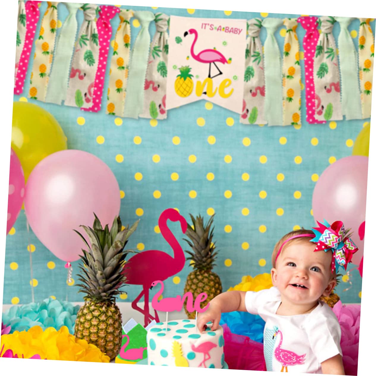 Toyvian 2pezzi Striscione Decorativo Hawaiano Per Feste Tema Per Decorazioni Di Compleanni e Eventi Estivi Leggero e Facile Da Appendere Per Fotografie e Ambientazioni Festive Design