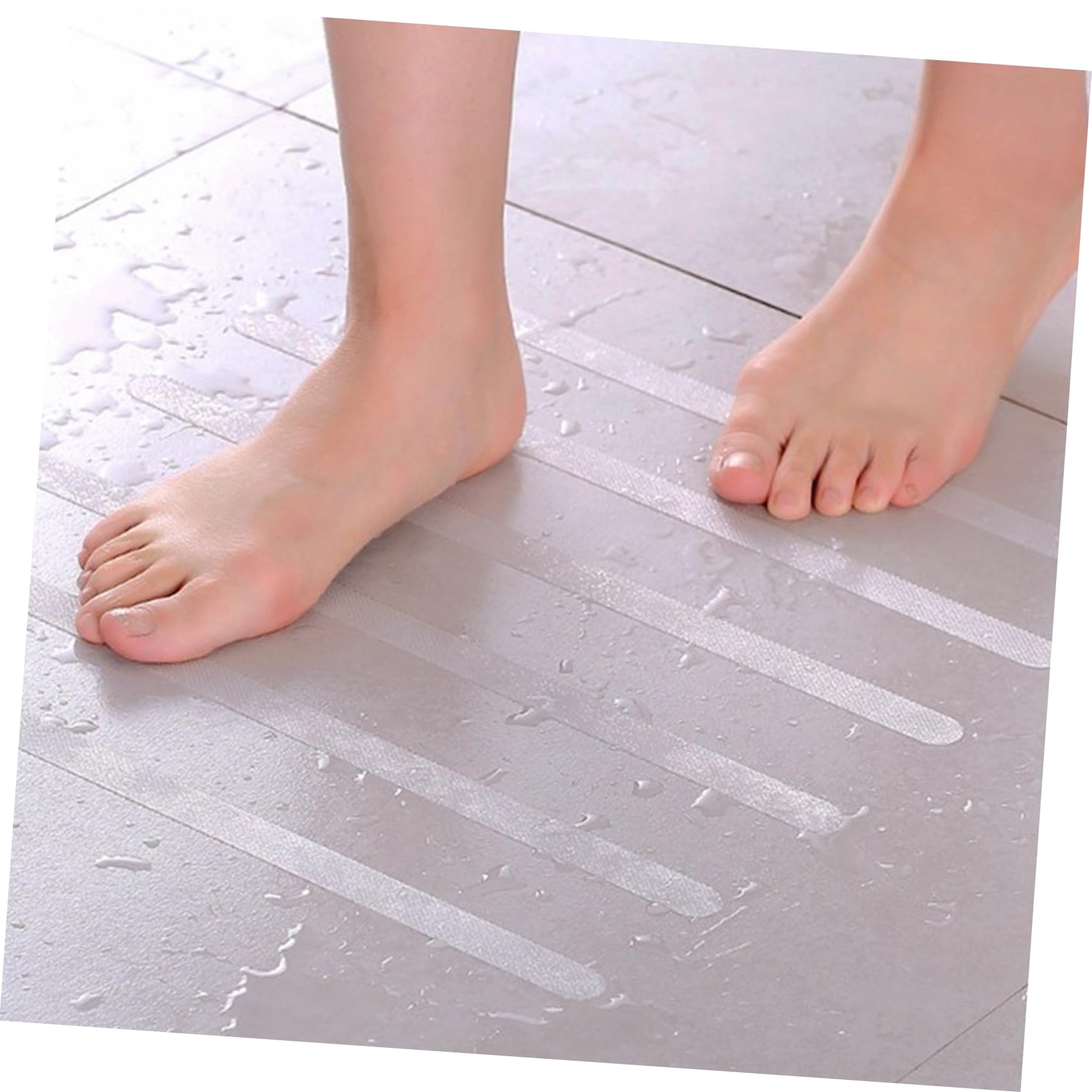 SHINEOFI 3 Set Set di Patch Anti-Slip Adesivi Anti Bagno Nastro Anti -Slip Impermeabile Impugnature Applicato Adesivi in ​​Pasta per La Casa Strisce Adesive da Cucina Domani 48 Pezzi * 3