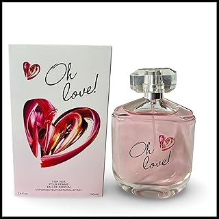 Oh Love Eau de Parfum for Women, 3.4 fl.oz, Whipped Cream and Fruit Fragrance, Natural Spray