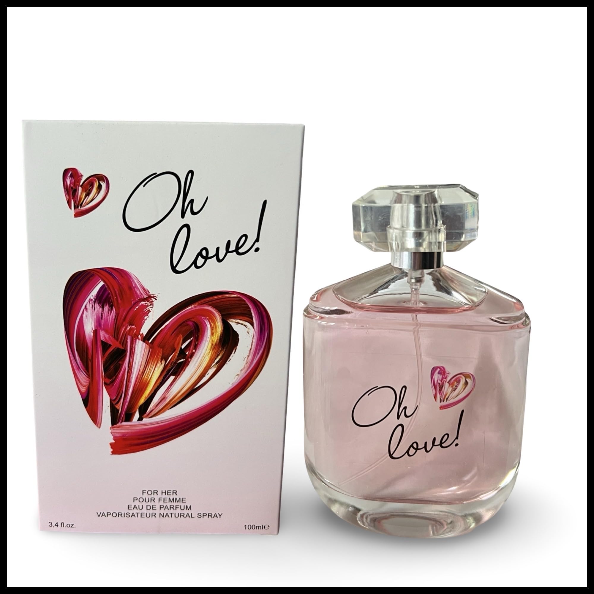Amazon.com : United Scents Oh Love Eau de Parfum for Women, 3.4 fl