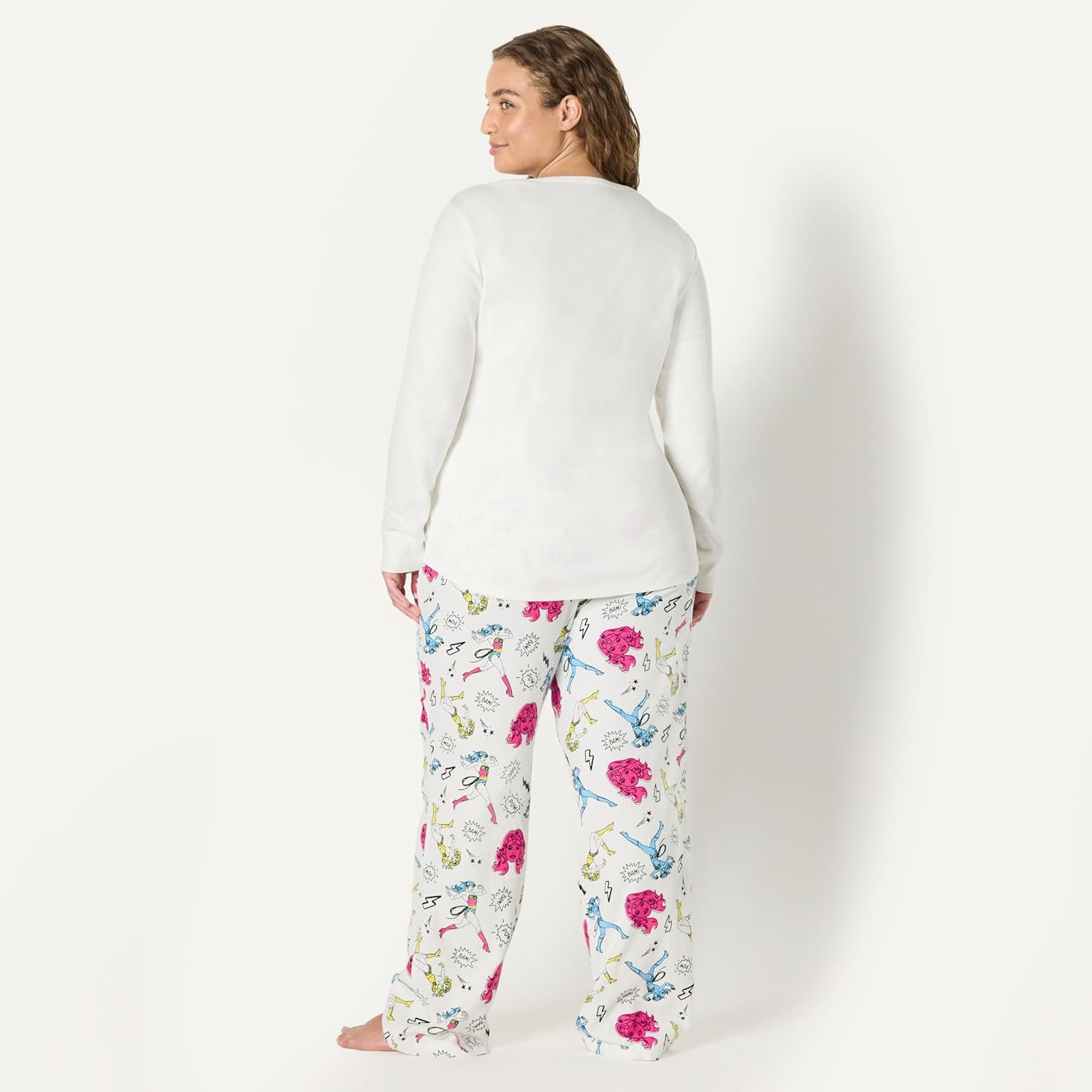 Amazon Essentials Harry Potter - DC Comics - Looney Tunes Women's Flannel Pajama Sleep Sets - Image 7