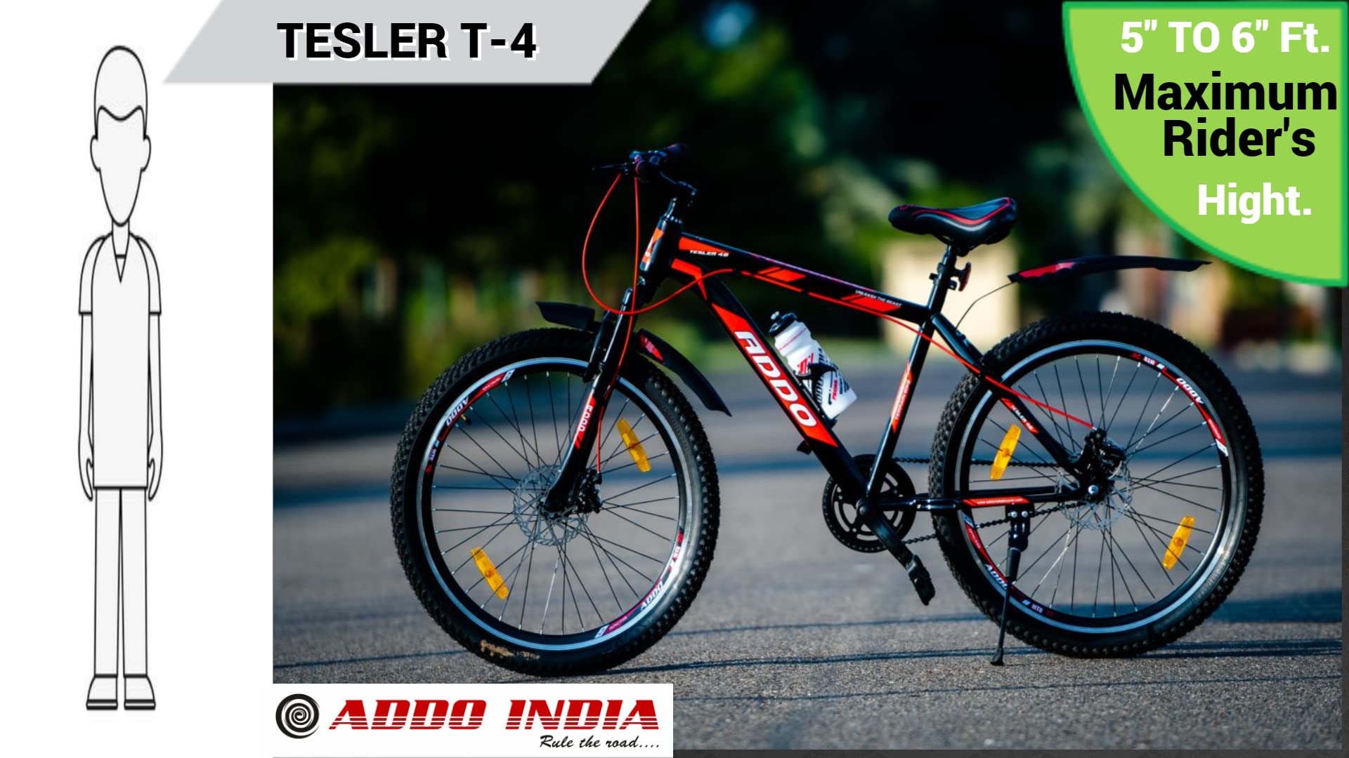 Eastman Addo India Tesler Mtb 26t Mountain Bicycle Bike