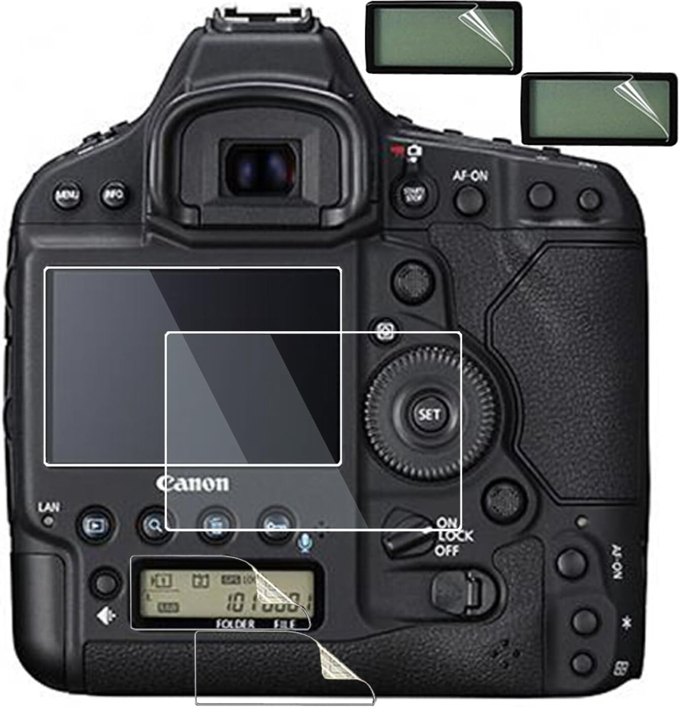 Screen Cover for EOS-1D X Eos 1DX for EOS-1D X II 1D X Mark II 2