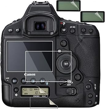 Screen Cover for Canon EOS-1D X Eos 1DX for EOS-1D X II 1D X Mark II 2 Mk II not for mark iii Dslr Camera, Tempered Glass 0.3mm 9H Hard Film2 pack