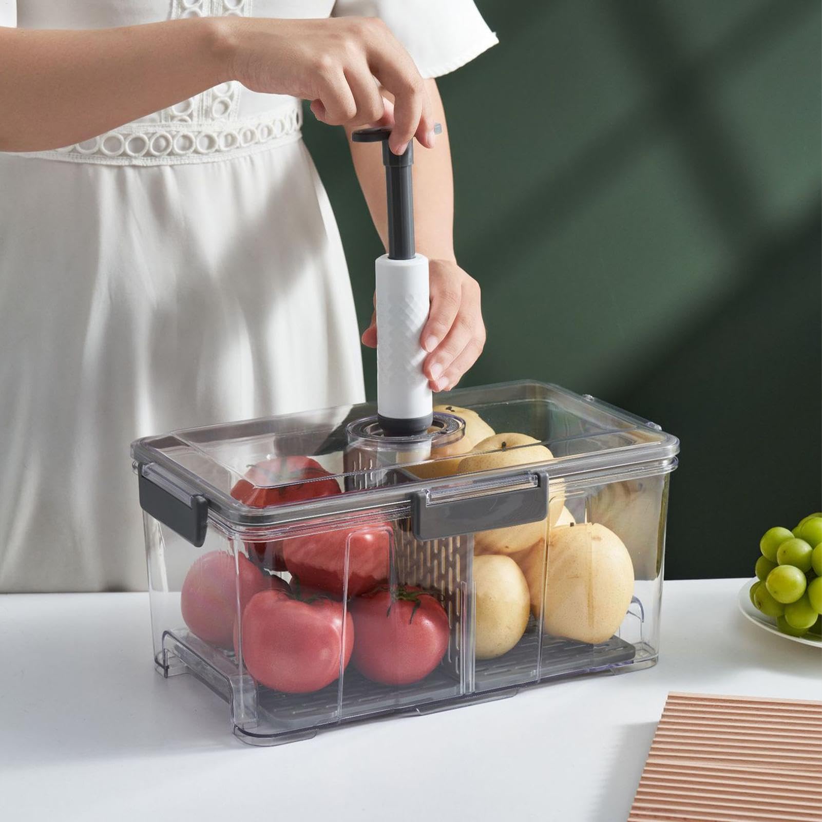 Contenitore Di Stoccaggio Ermetico – Contenitori Alimentari Sottovuoto Con