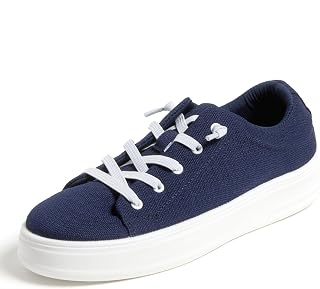 Dearfoams Women's Shoes - Mabel Lightweight Comfortable Easy Slip on Sneaker with Arch Support