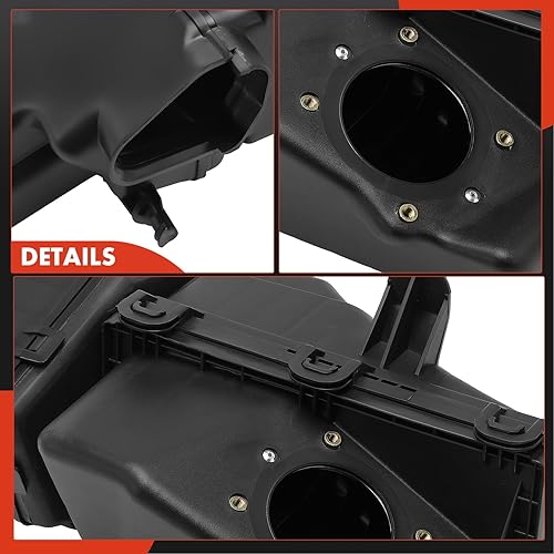 Miniatura 6 de A-Premium Caja del filtro de aire del motor compatible con Nissan Altima 2002-2006, Maxima 2004-2006, Quest 2004-2009, Reemplazar # 165008J000,