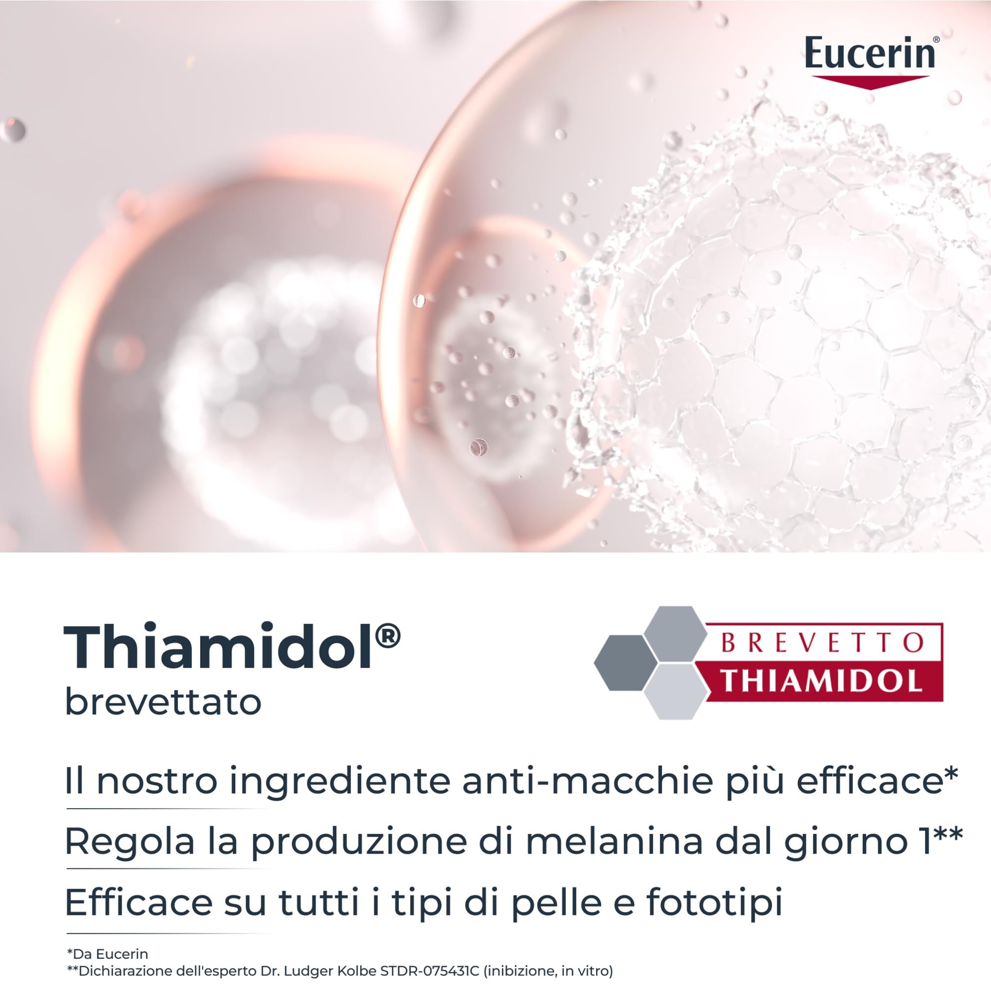Eucerin Anti-Pigment Contorno Occhi Illuminante Correttore Occhiaie 15 ml, Crema contorno occhi per uno sguardo luminoso, Crema occhiaie brune e bluastre arricchita con Acido Ialuronico