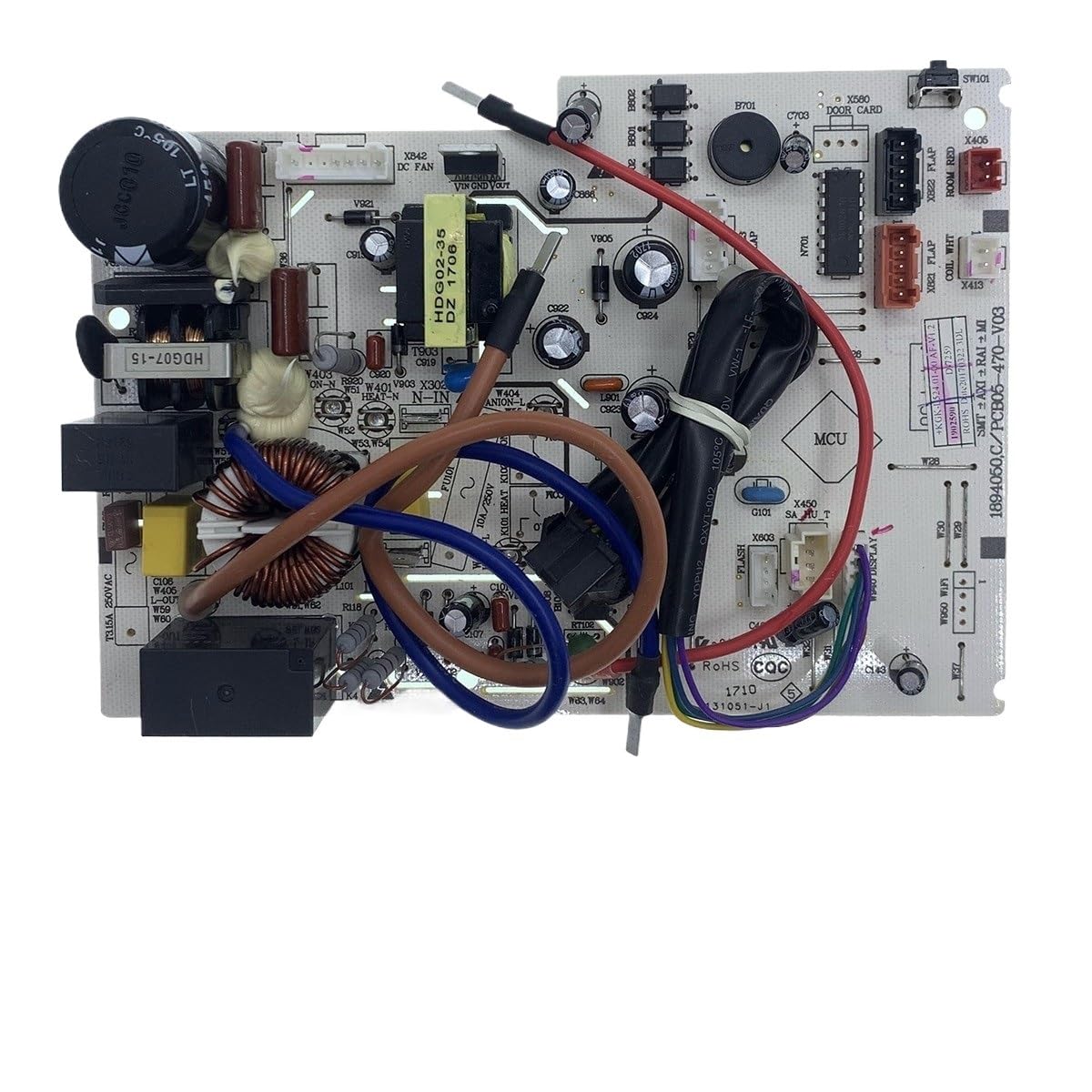 ，Compatible For Hisense， Air Conditioner Main Circuit Board 1550982.B PCB05-404-V02 PCB05-410-V02 PCB05-404-V02 PCB05-458-V02 PCB05-470-V02(PCB05-470-V02)