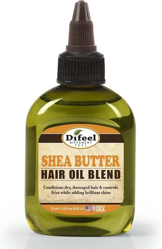 Shea Butter Hair Oil Blend - Travel Size 2.5 oz.