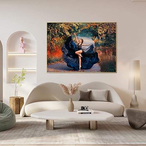 Miniatura 4 de Rompecabezas para adultos de 1000 piezas para adultos, rompecabezas de 1000 piezas, rompecabezas de 1000 piezas, bailarina de otoño