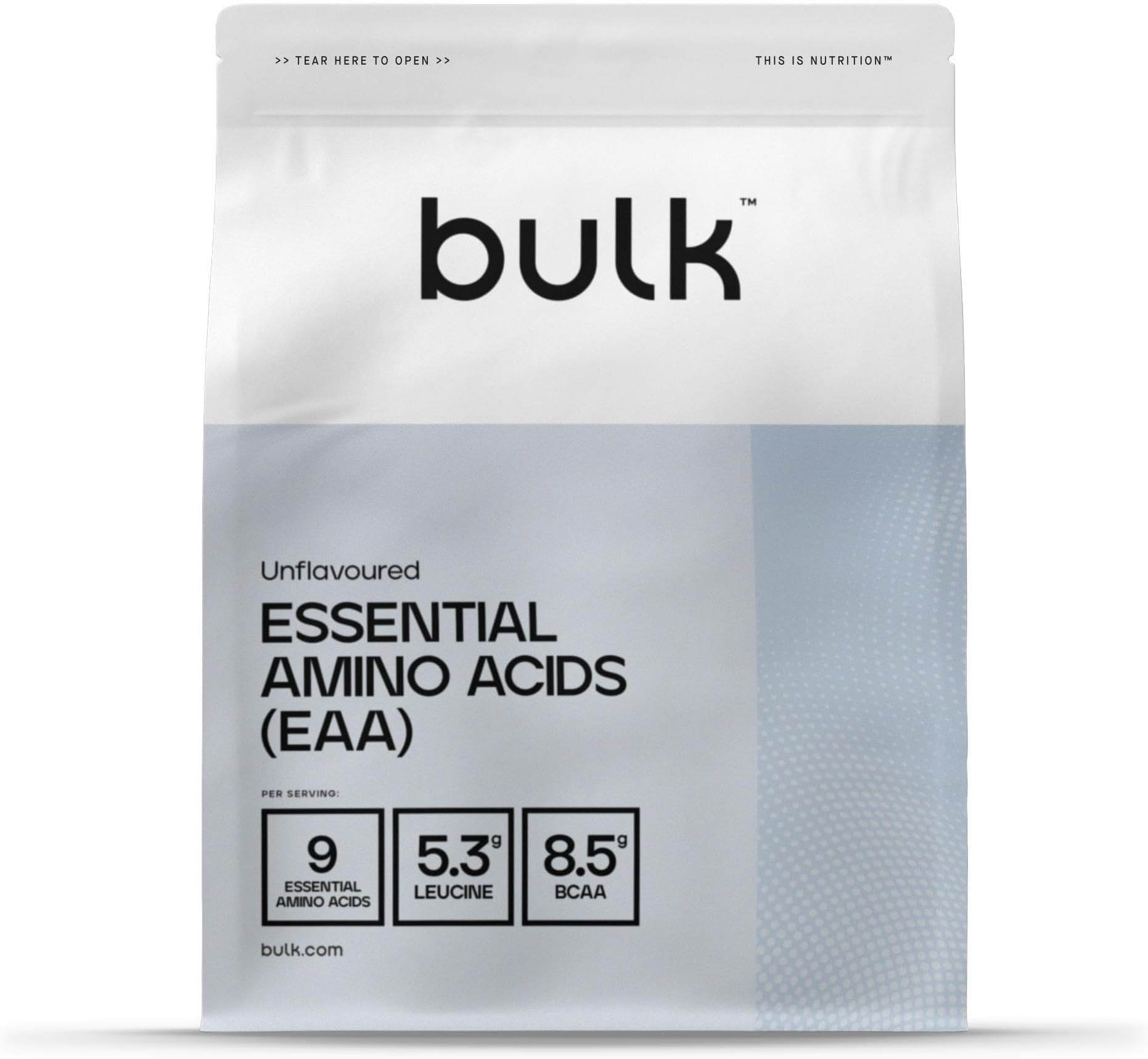 Bulk Pure Essential Amino Acids Powder, 500 g, Packaging May Vary
