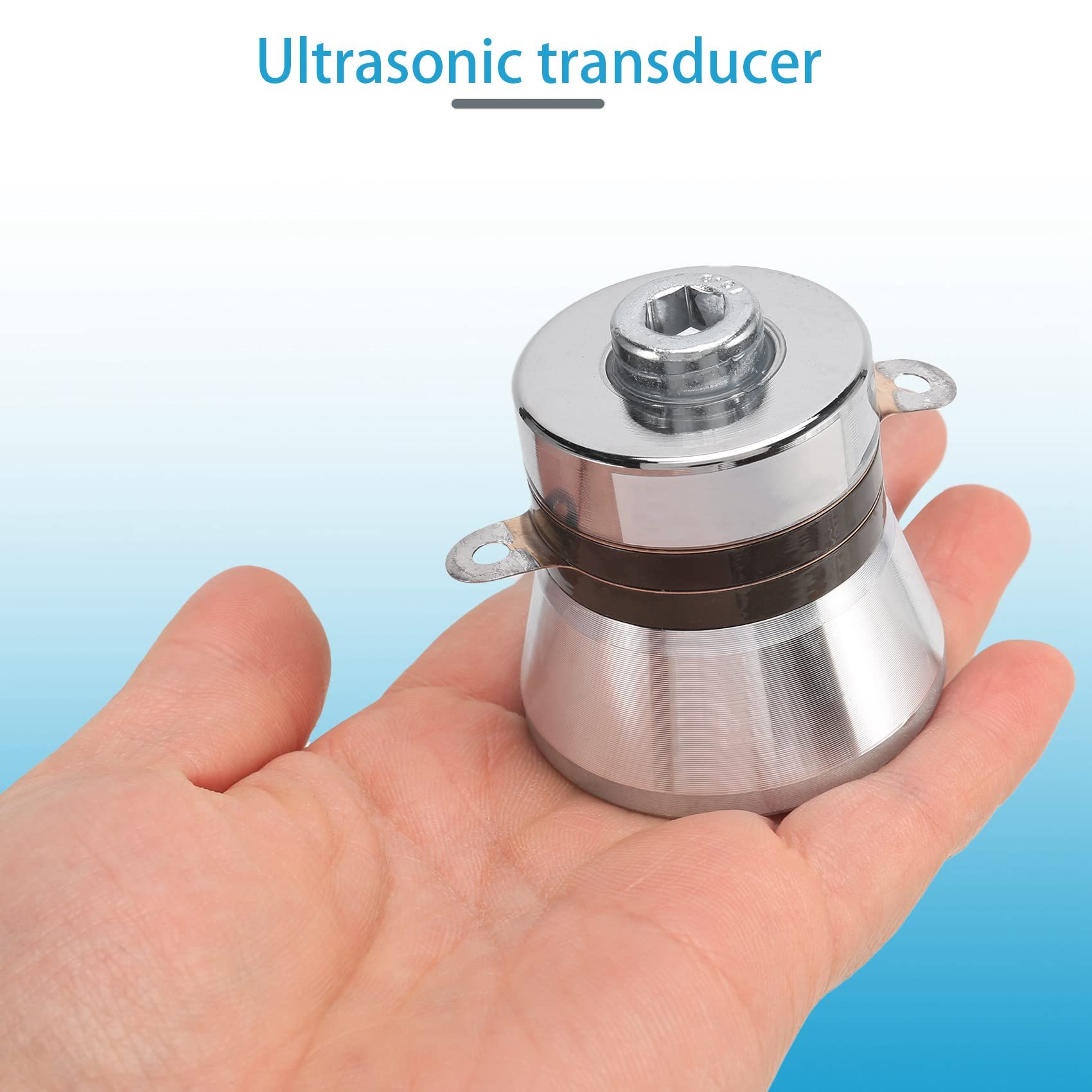 60W 40KHz Limpiador PiezoeléCtrico UltrasóNico Transductor de la Eficiencia de la ConversióN Componentes AcúSticos de Rendimiento