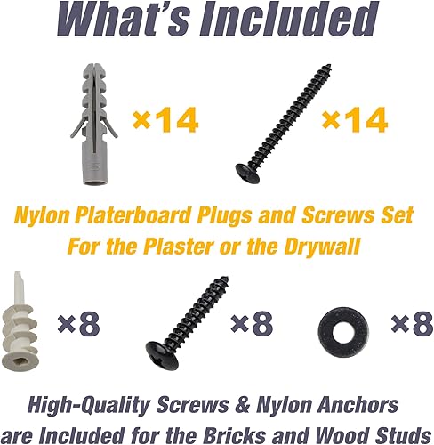 Miniatura 2 de Venzo Soporte de pared para pedales de bicicleta y bicicleta, soporte de gancho para colgar en la pared, con soportes para neumáticos, ideal para