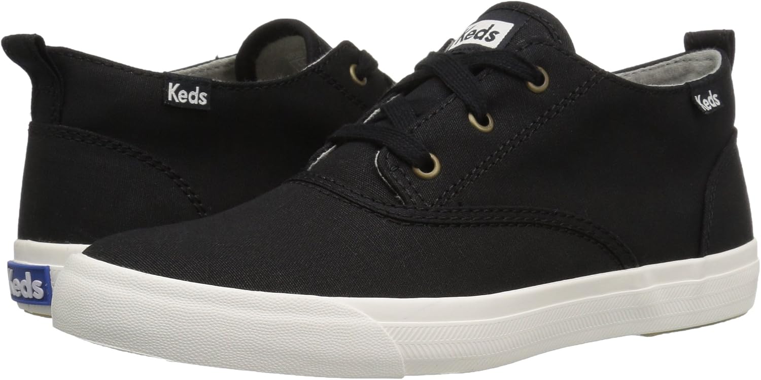 Keds Women's Triumph Mid Sneaker - Salt & Pepper | Vintage-Inspired Fashion Sneaker With Ortholite Comfort - View #2