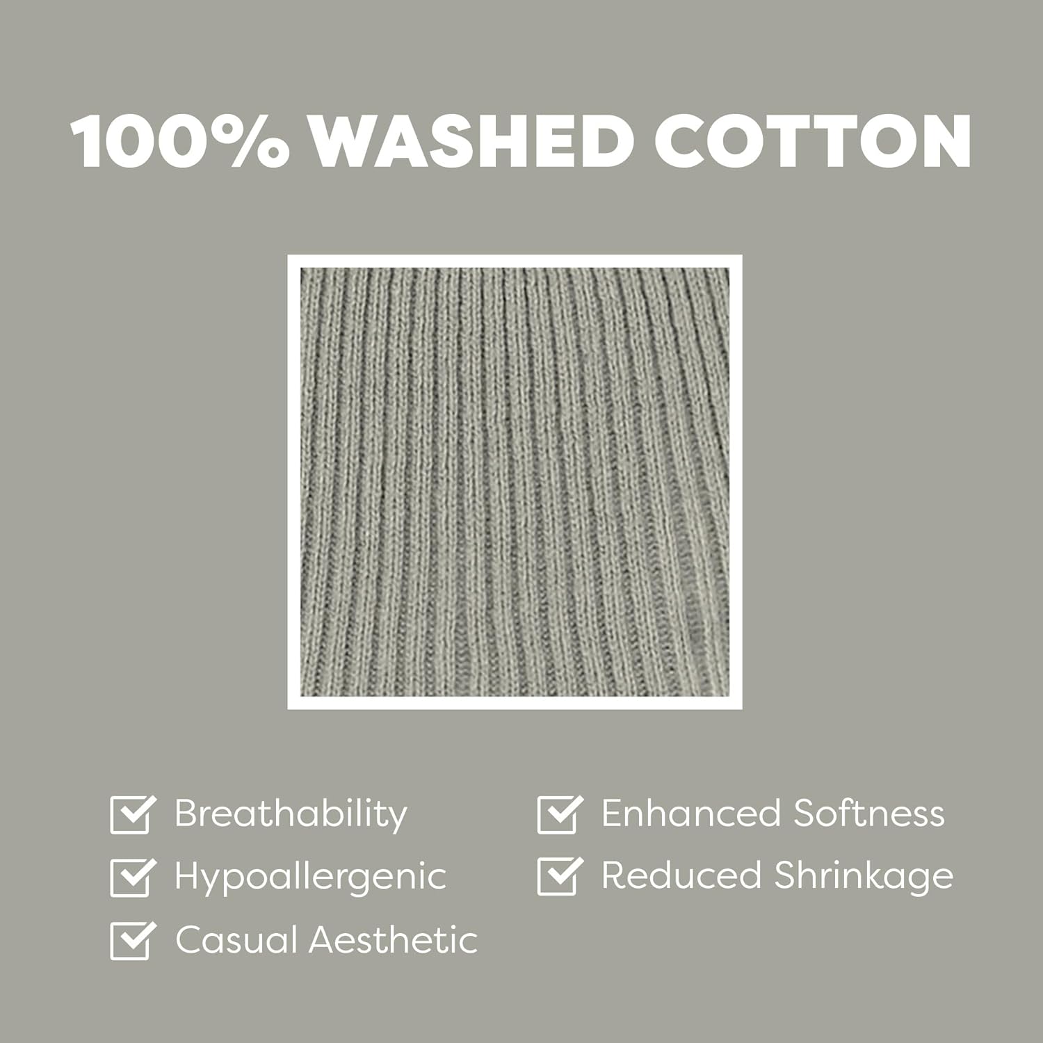 The Hat Depot - 100% Cotton Soft and Light Cuffed Skull Plain Daily Washed Beanie - Image 3