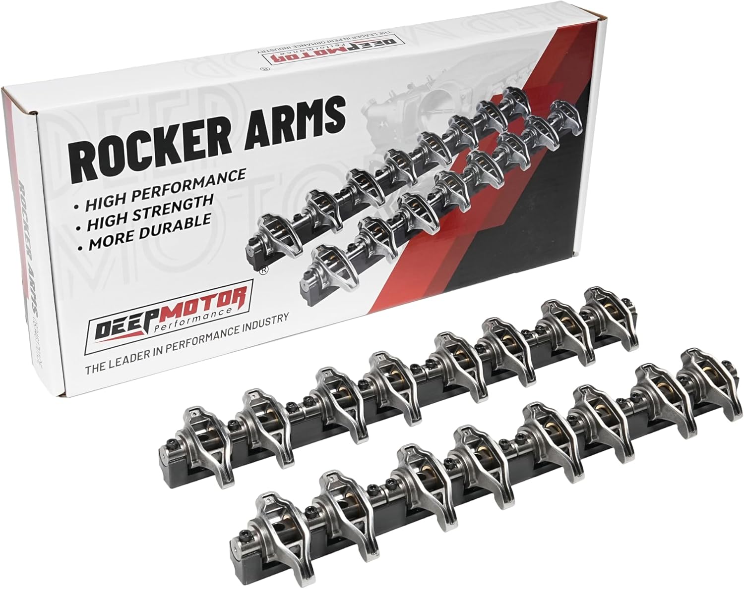 LS1 LS2 LS6 1.7 Shaft Mount Rocker Arm with Upgraded Trunion Kit Installed