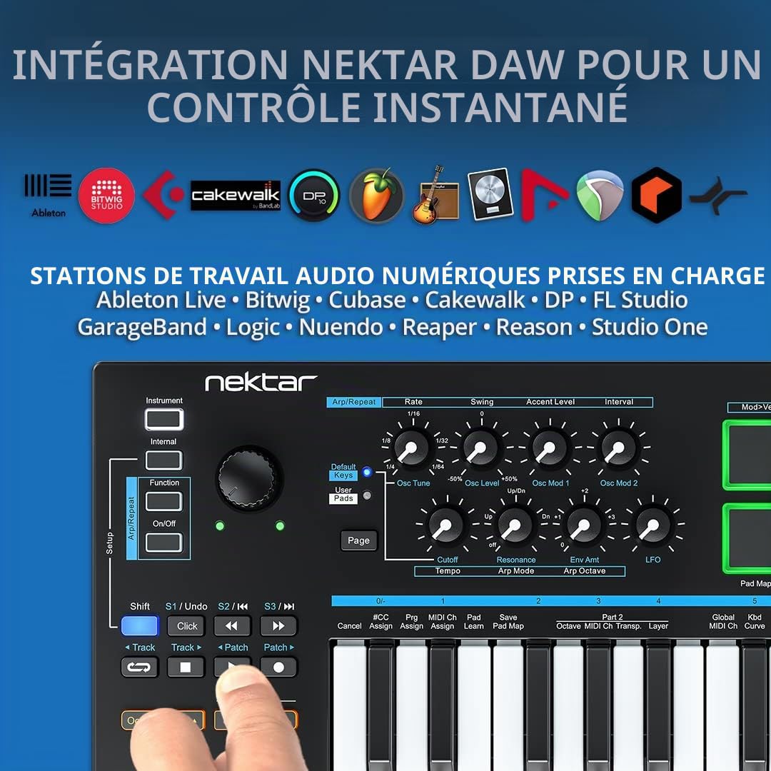 Nektar Impact LX Mini, noir