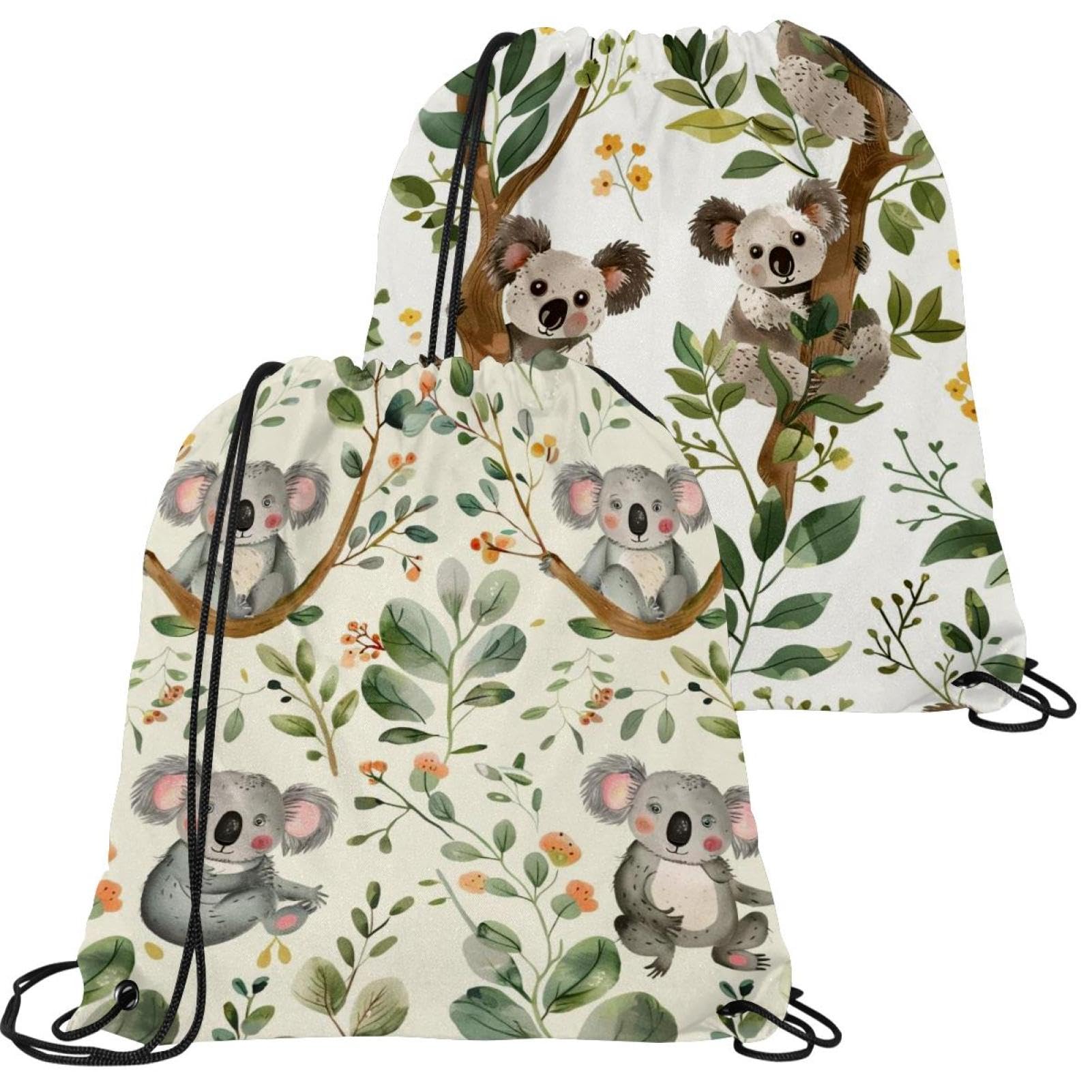 Sac à dos avec cordon de serrage imperméable et pliable lot de 2 - 7