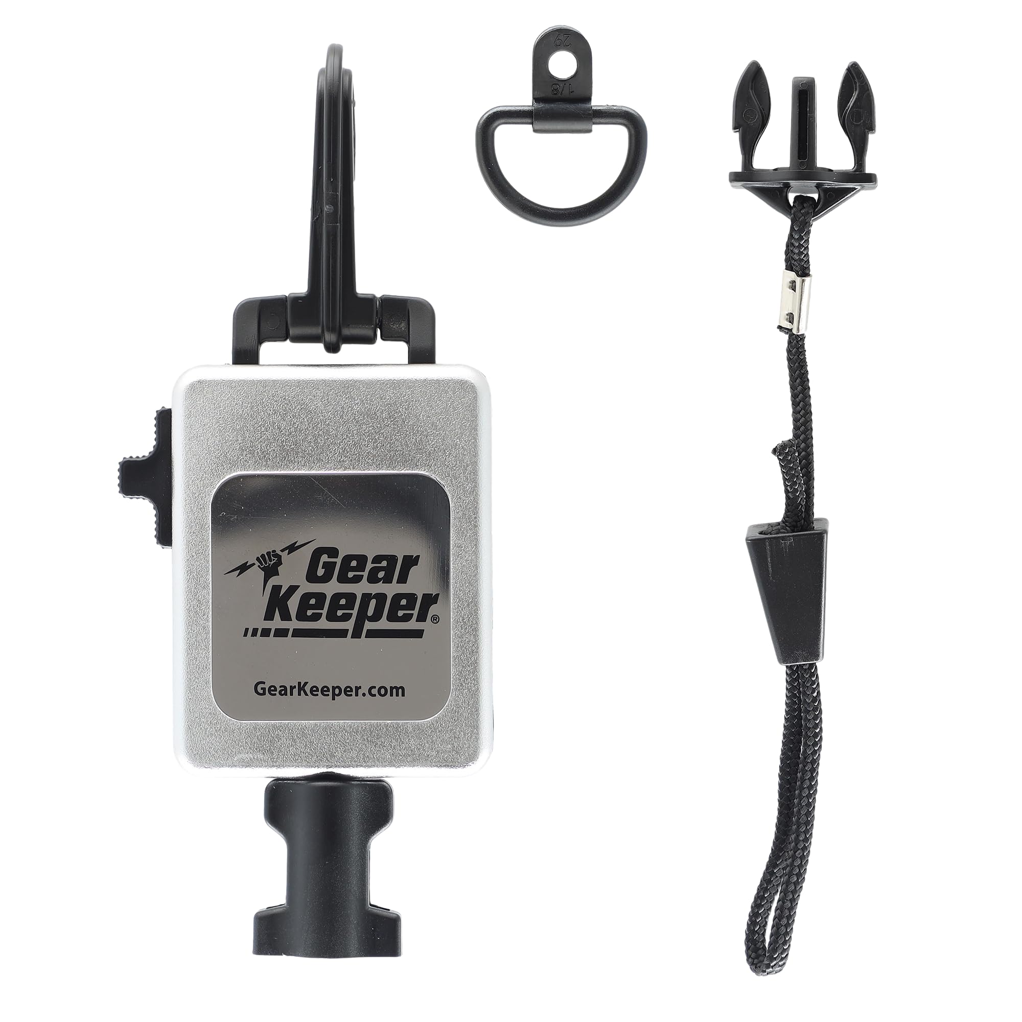 Gear Keeper CB Mic Keeper - Retractable Mic Holder for CB Radio (RT3-4712)
