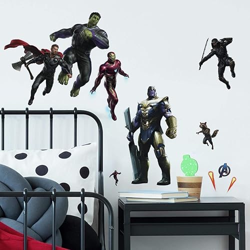 RoomMates RMK4047SCS Marvel Avengers: Endgame - Calcomanías de pared para despegar y pegar