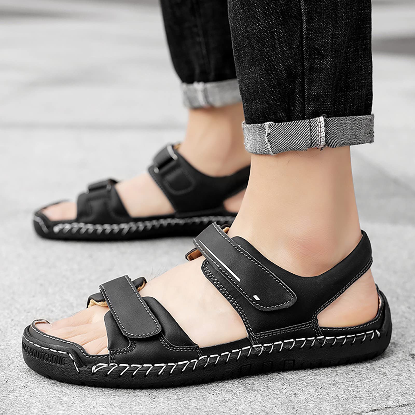 Orthopädische Herren Sandalen, Strand Sommer Athletische Sandalen Herren