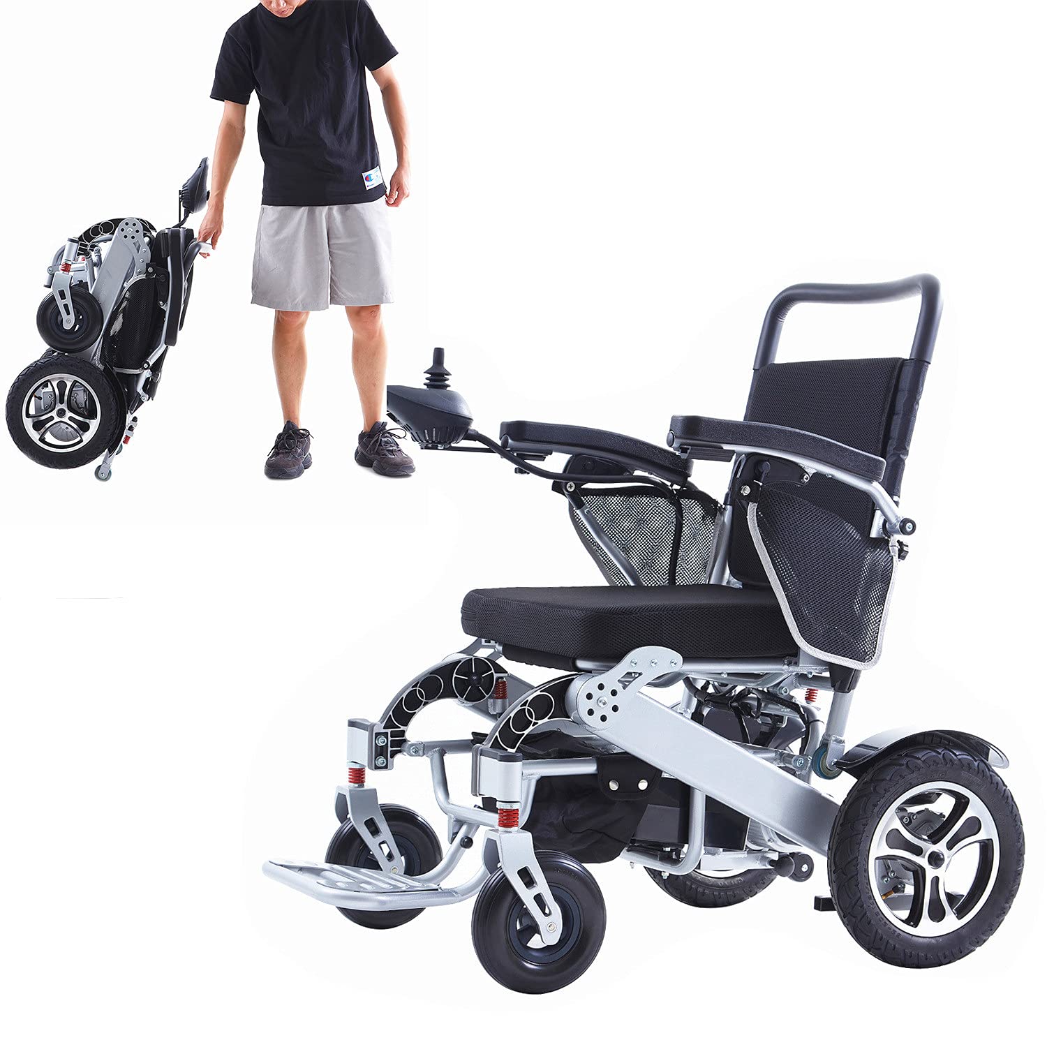 Fauteuils Roulants Mobiles Électriques Légers, Résistants Aux Intempéries, Plus Solides, Pour Les Voyages En Plein Air À La Maison