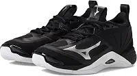 Tênis de vôlei feminino Wave Momentum 2, Preto/prata, 41