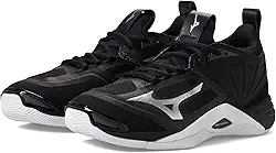 Tênis de vôlei feminino Wave Momentum 2, Preto/prata, 41