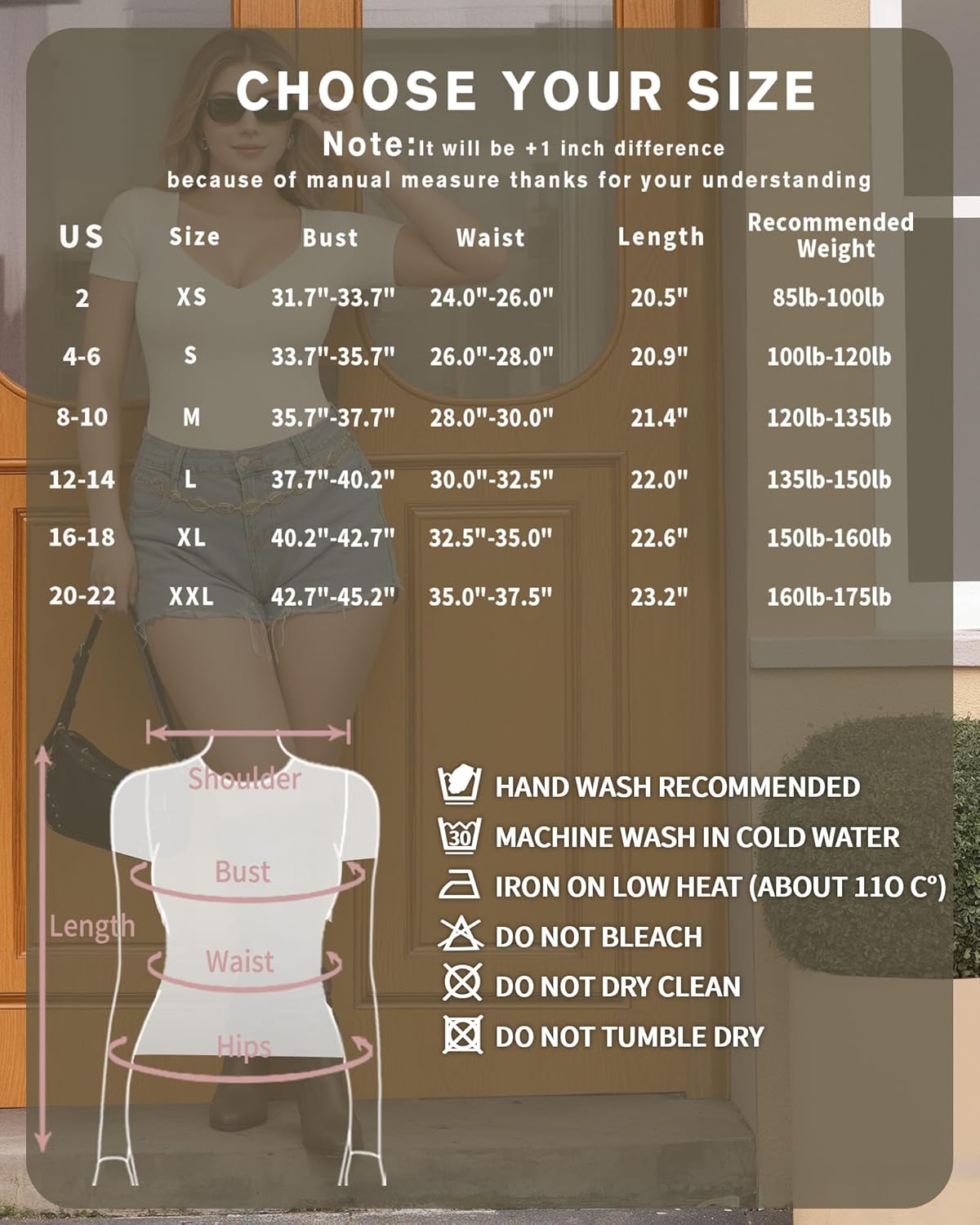 MANGOPOP Women's T Shirt Sweetheart V Neck Long Sleeve Short Sleeve Basic Tight Tops Tee - Image 6