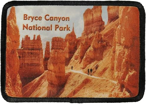Bryce Canyon Nation Park Patch Travel Mountain Dye Sublimation Iron On Applique