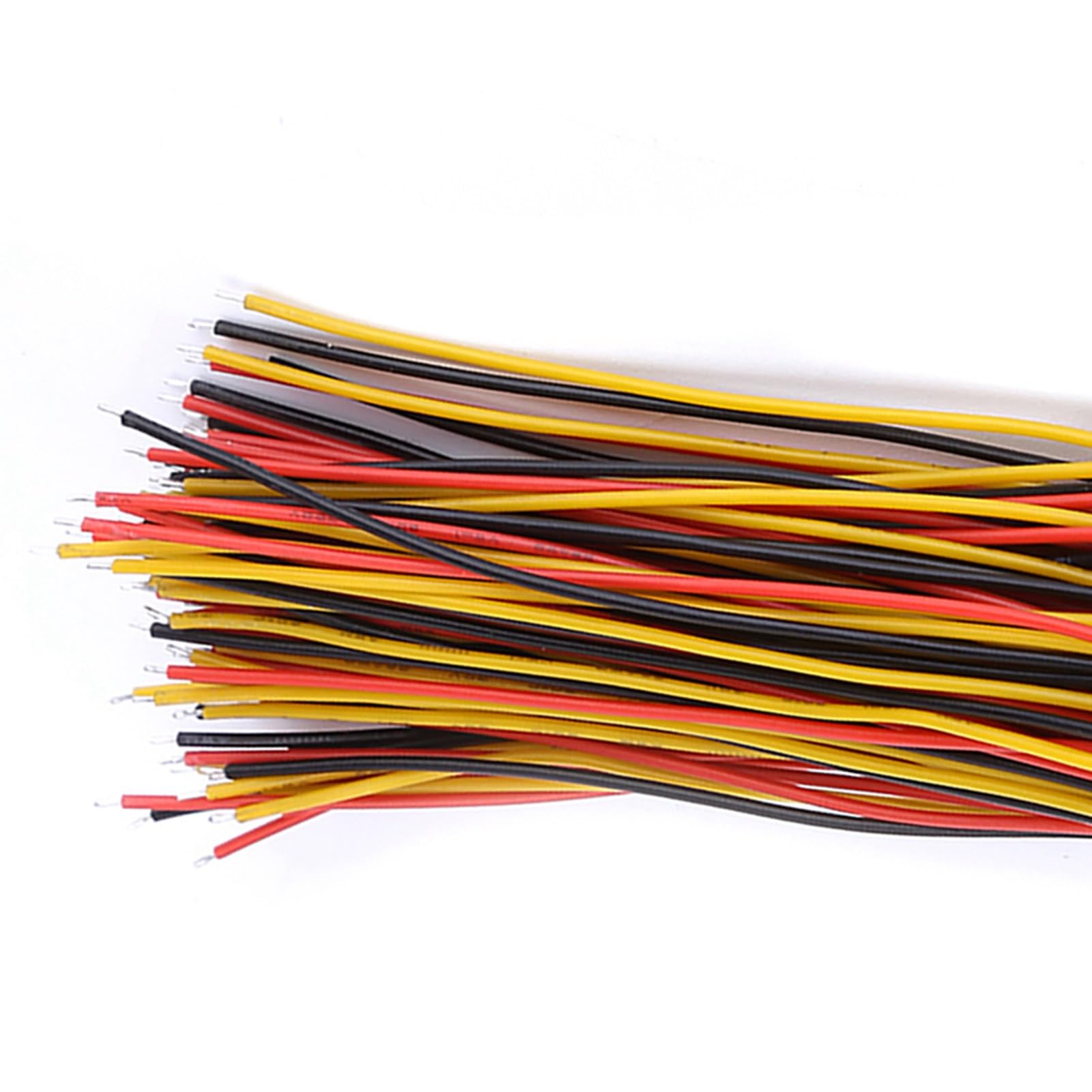 20 Sztuk JST 1.25mm Złącze Wtykowe z Przewodem, Kątowe Męskie żeńskie 2 Pin 3 Pin, Ocynowany Drut Miedziany do Płytki Drukowanej (Zestaw 3-pinowy męski i żeński)