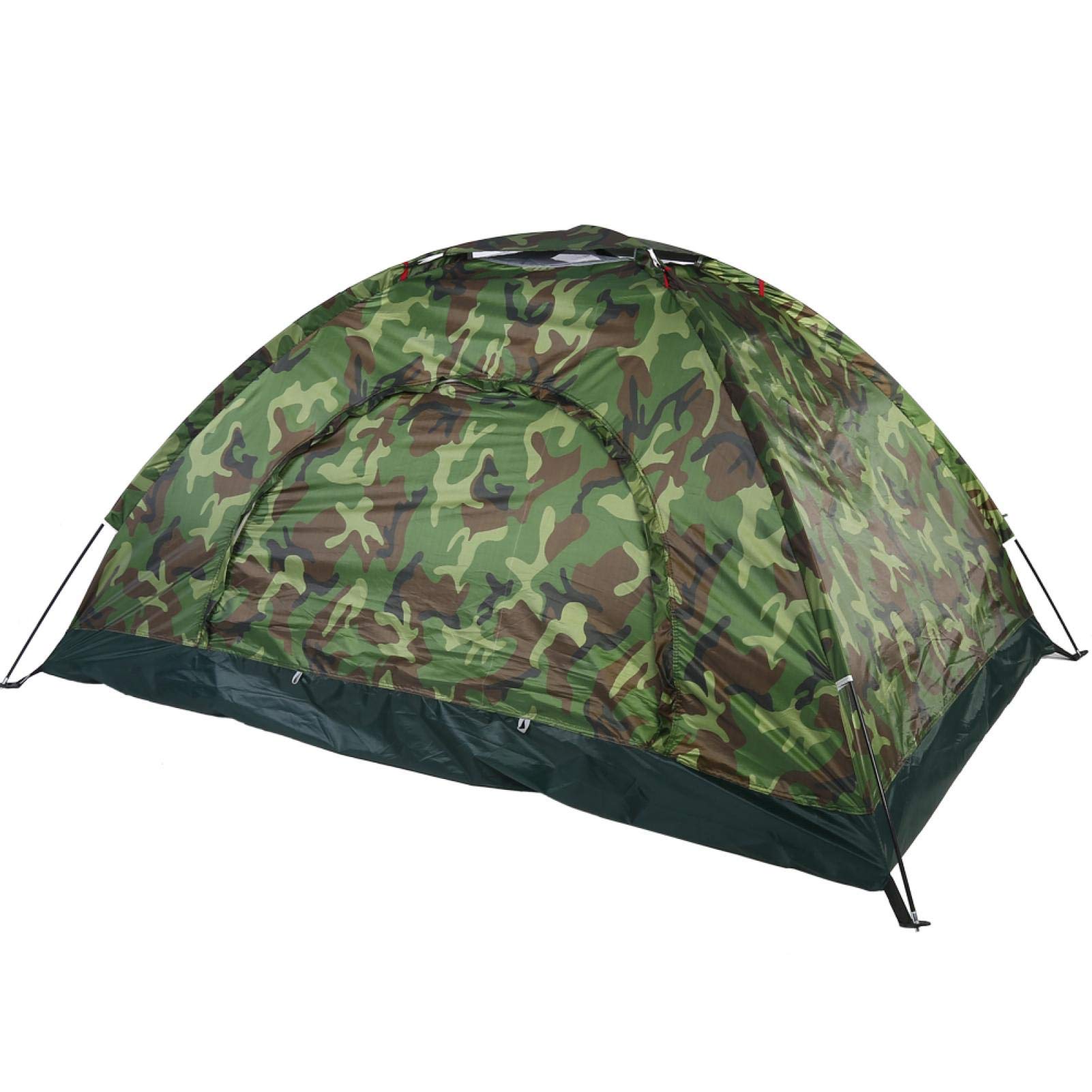 Tente pour 2 personnes, protection contre les UV de camouflage extérieur Tente imperméable pour 2 personnes, tentes légères pour enfants ou adultes pour le camping, la randonnée, les voyages, la rando