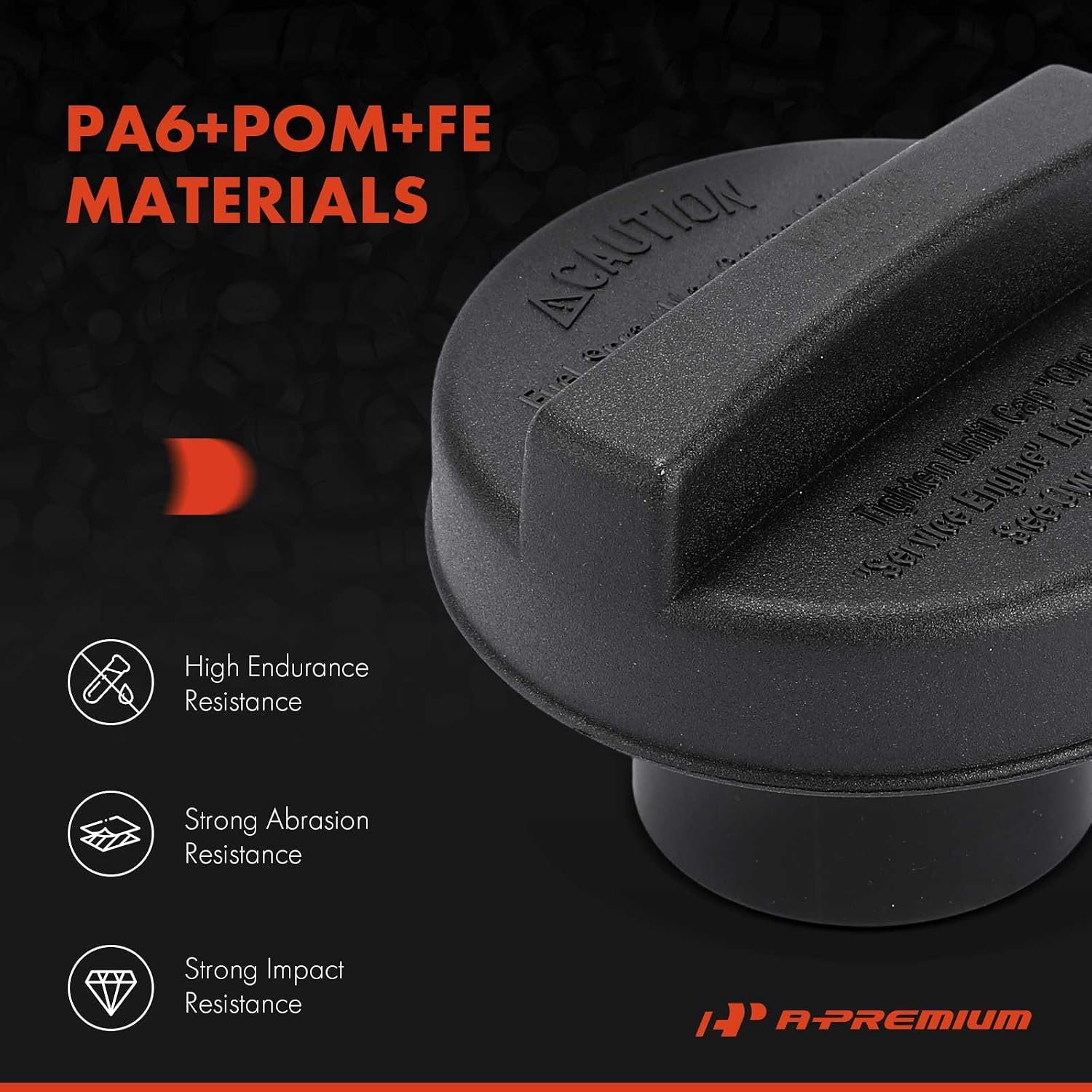 A-Premium Fuel Tank Filler Cap Compatible with Toyota & Chevrolet & Lexus image 3