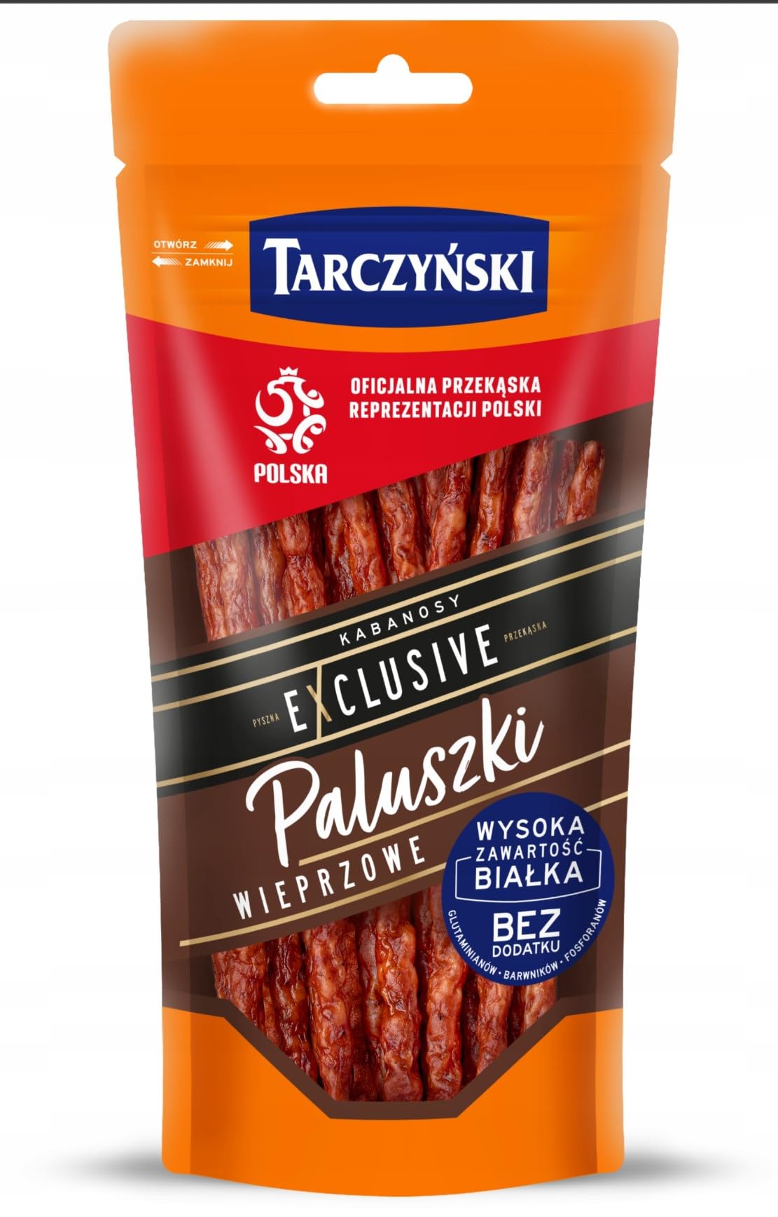 Tarczynski Kabanossi Sticks 16x 95g - Cabanossi Wurst Schweinefleisch Snack