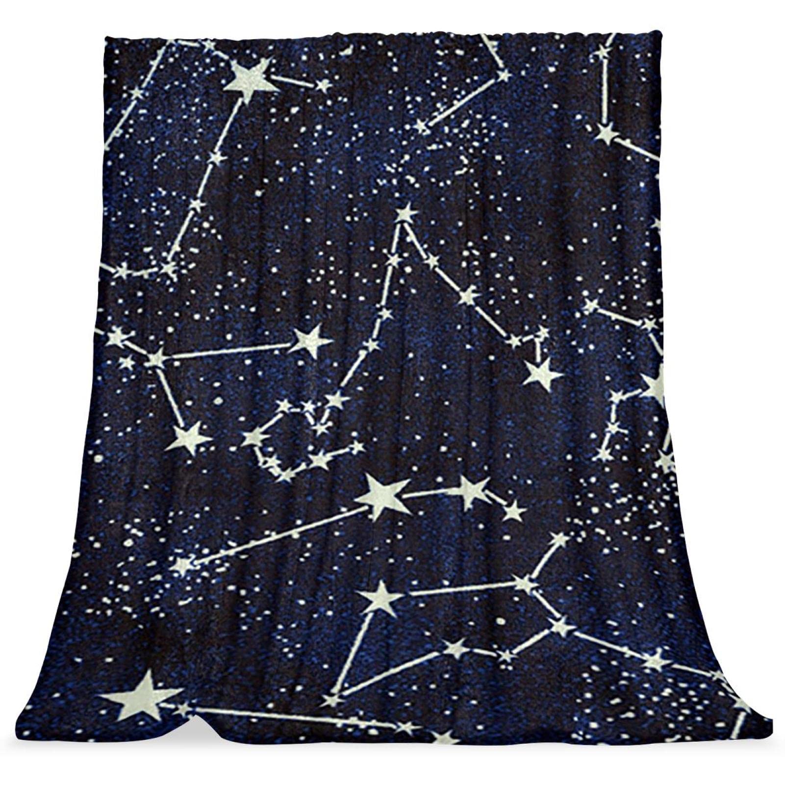 Couvre-lit doux galaxie TBOUOBT pour calmer les enfants agités au moment du coucher