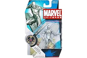 Marvel Universe Series 1 Action Figure #003 Silver Surfer 3.75 Inch