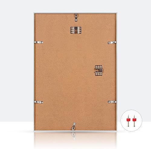 Vista 136 de Homso Marco de fotos de metal de 18 x 24 pulgadas, marco de fotos de aluminio de alta calidad de 18 x 24 pulgadas para pared, marco de fotos de Negro