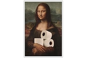 Funny Bathroom Decor - Vintage Farmhouse Funny Restroom Humor Signs Canvas Prints...