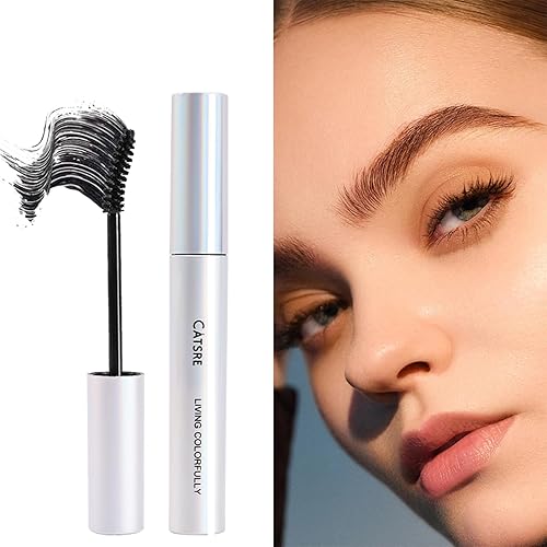 Miniatura 6 de MIESCHER Rímel negro para pestañas, máscara colorida de color de larga duración, pestañas de ojos para rímel de secado rápido, a prueba de manchas,