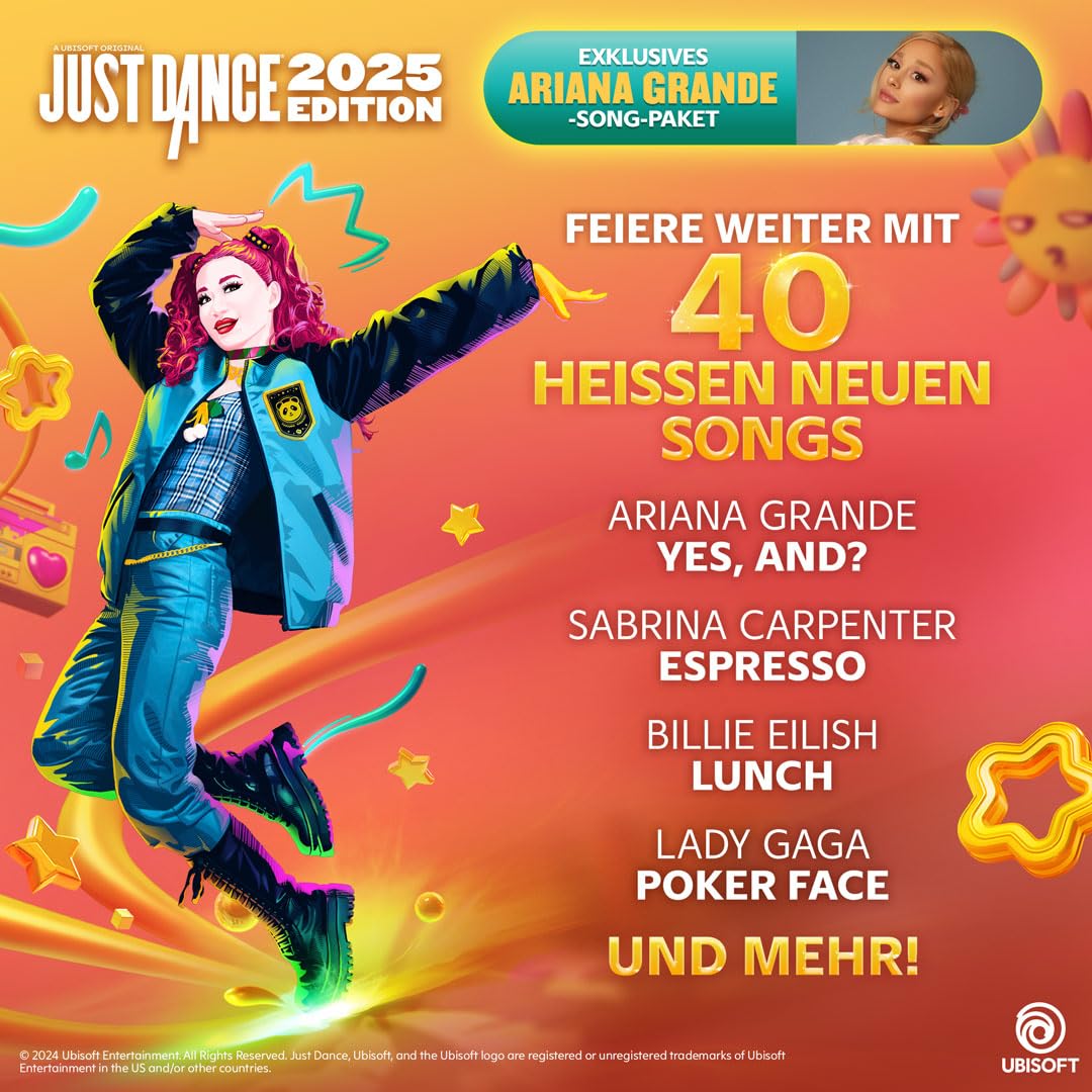 Just Dance 2025 Edition (Code in a Box) – [Nintendo Switch] – Spielbar auf Nintendo Switch 2