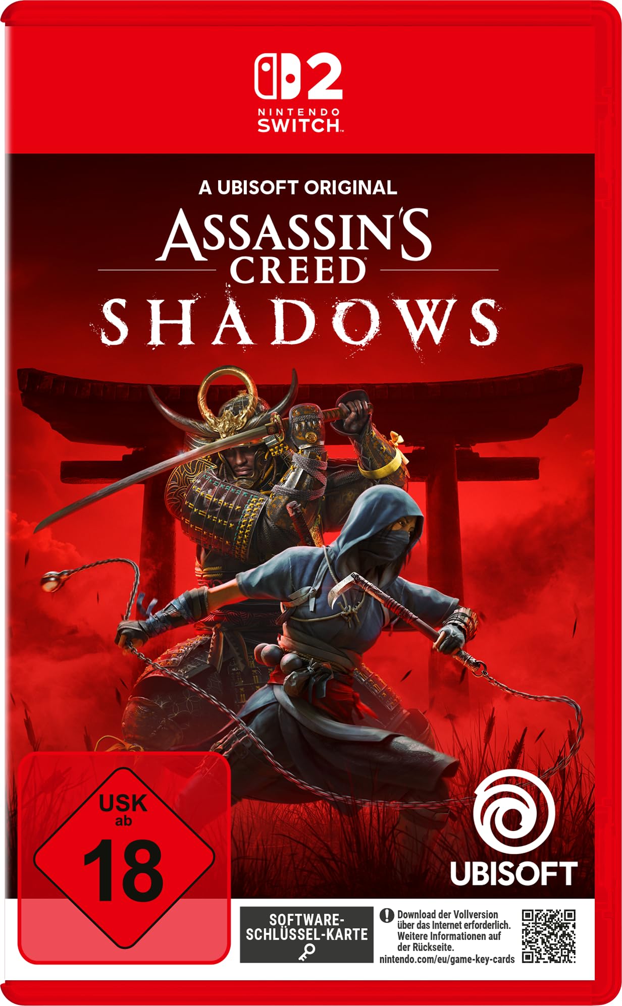 Assassin's Creed Shadows - [Nintendo Switch 2 - Karta klucza]