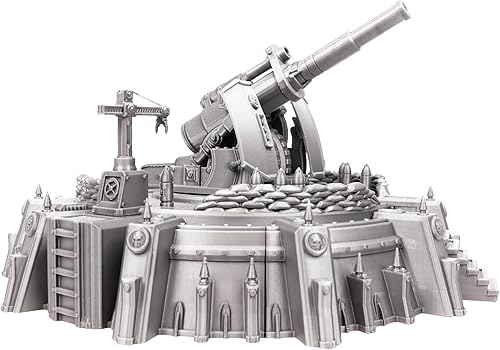 Tabletop Terrain Earthshaker Platform by War Scenery para juegos de guerra y juegos de rol en miniatura de 1.102 in y 1.260 in