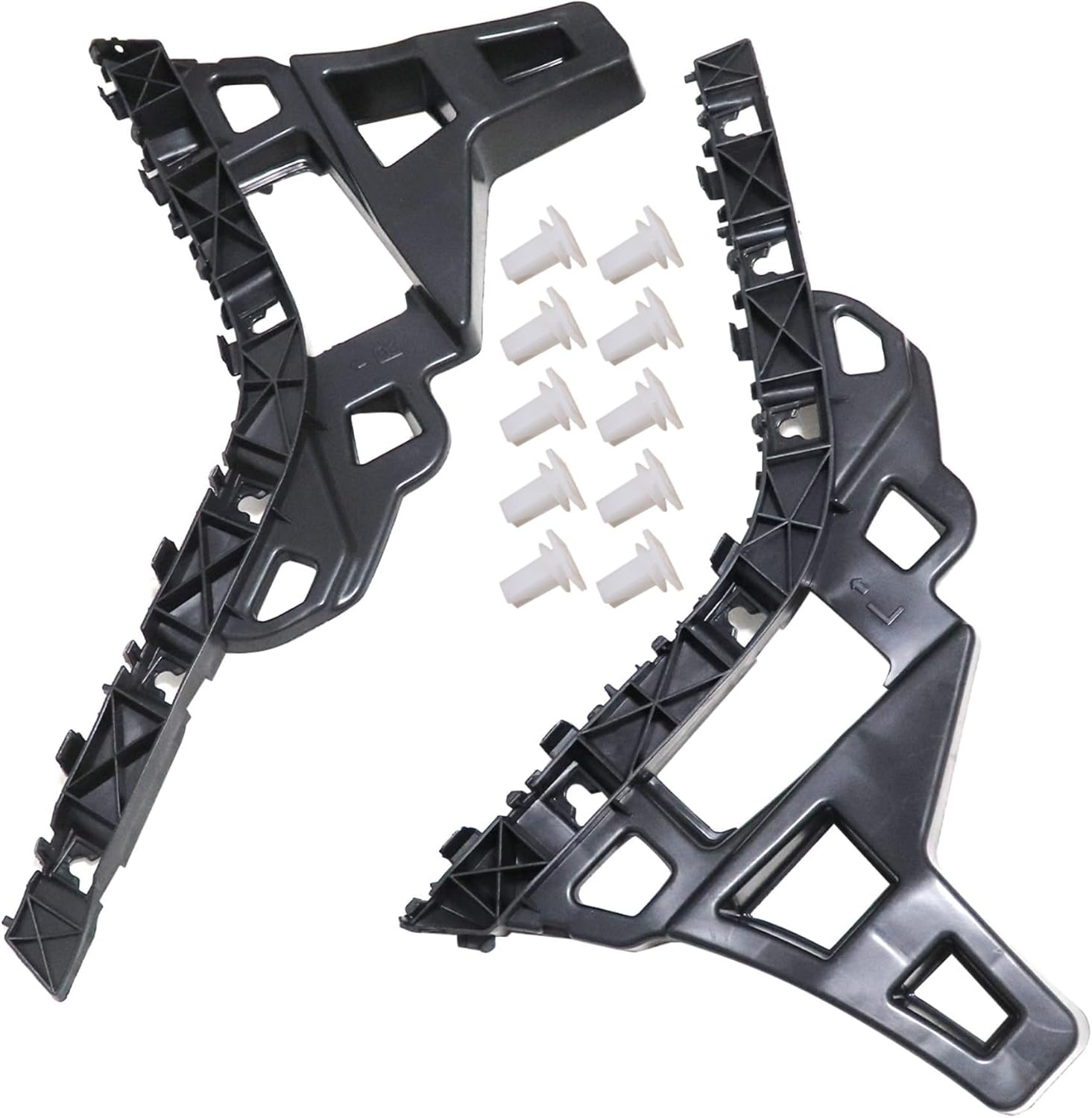 GXARTS 2 Pcs Rear Bumper Mounting Brackets Right Left With Clip 86613C1700 86614C1700 Compatible with Hyundai Sonata 2015-2019