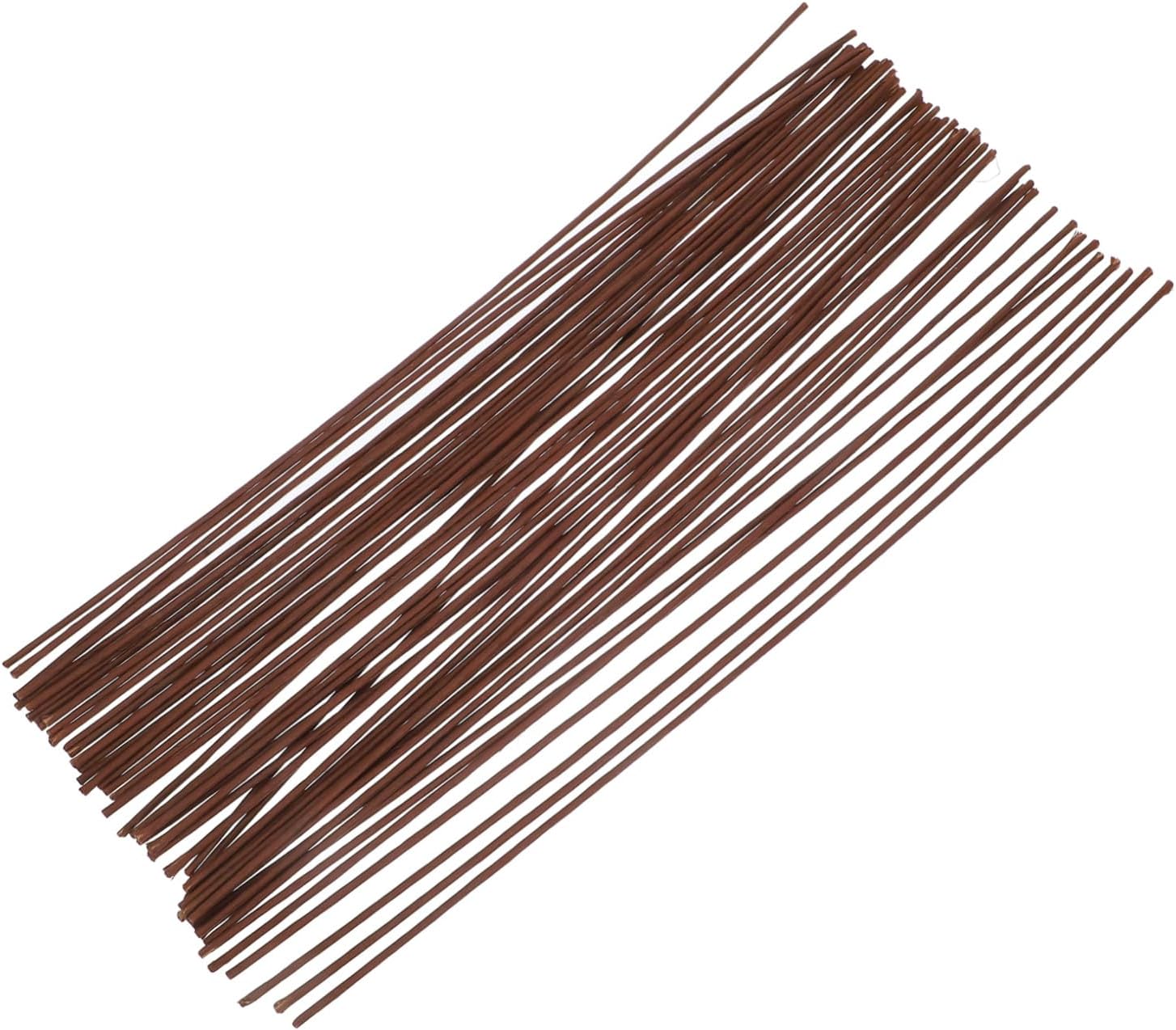 ARTIBETTER 50pcs Bendable Floral Wire Stems Iron for Floral Arrangements Bouquets Event Decor Elegant for Versatile Use Home Weddings