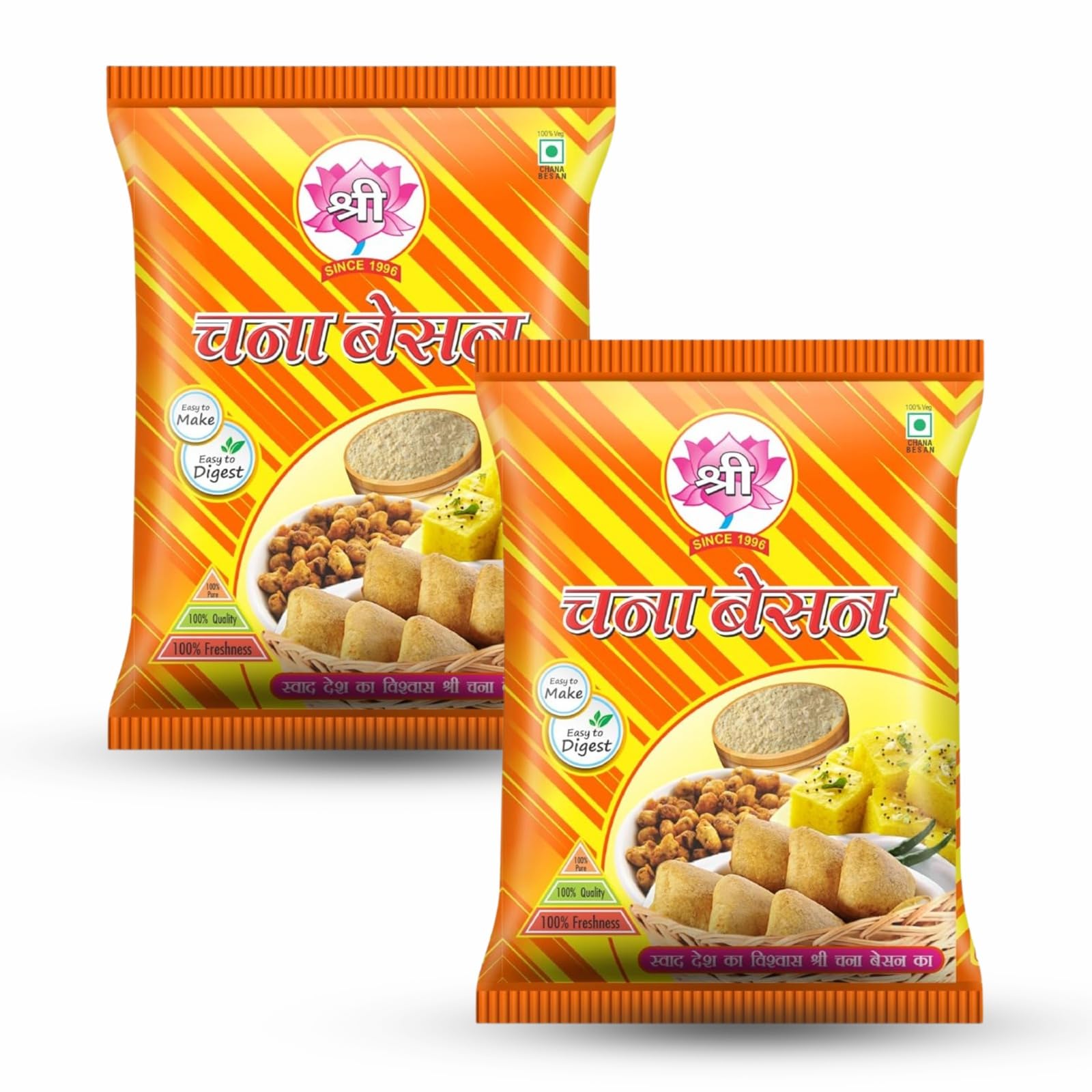 Shree Chana Besan, Gram Flour, Made from Chana Dal, High in
